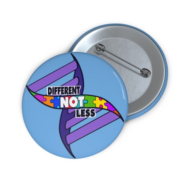 Different Not Less - Pin Buttons