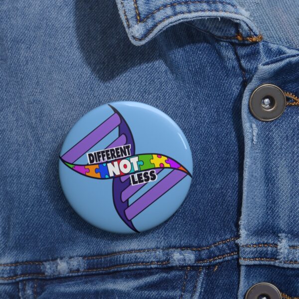 Different Not Less - Pin Buttons