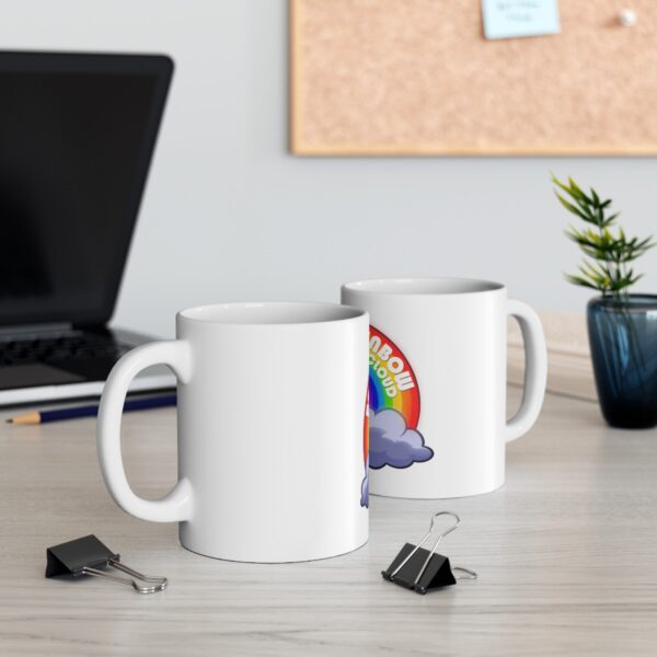 Be the Rainbow in Someone's Cloud - Ceramic Mug