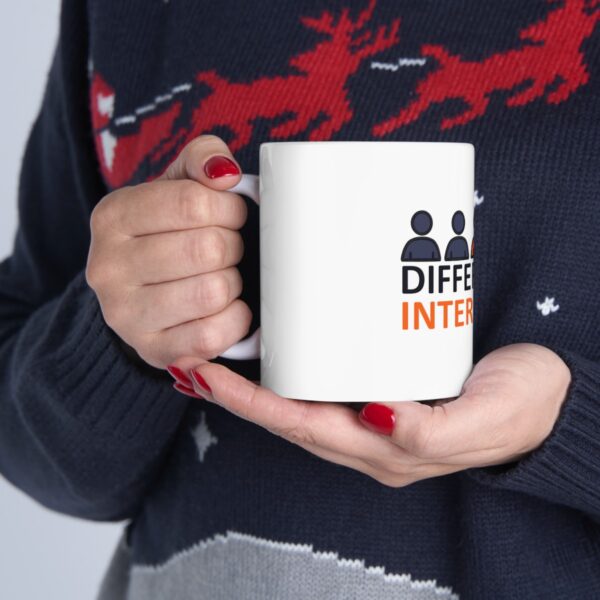 Different is Interesting - Ceramic Mug