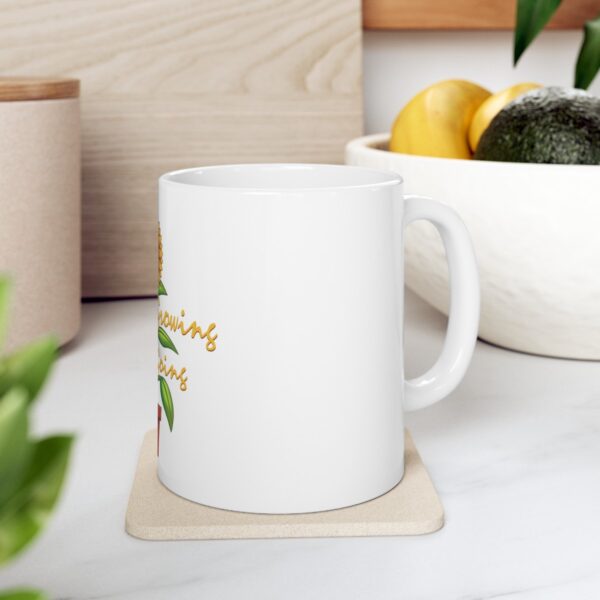 Keep Growing Keep Going - Ceramic Mug