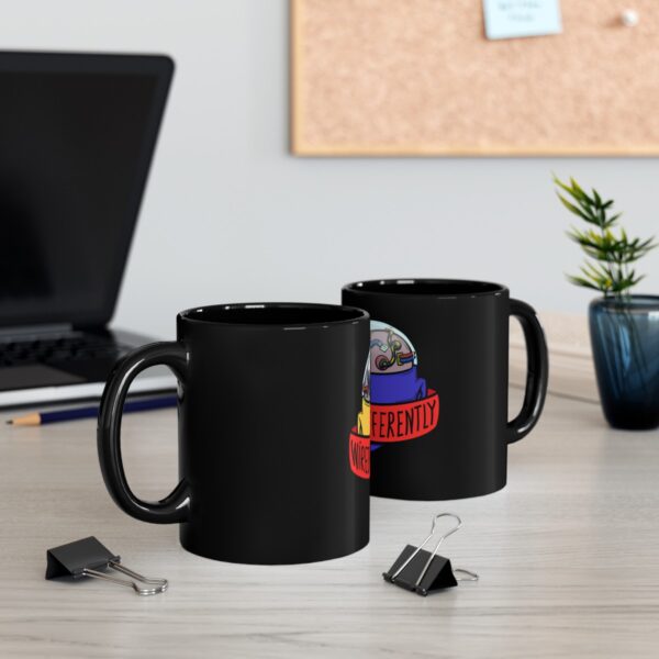 Wired Differently - Black Mug