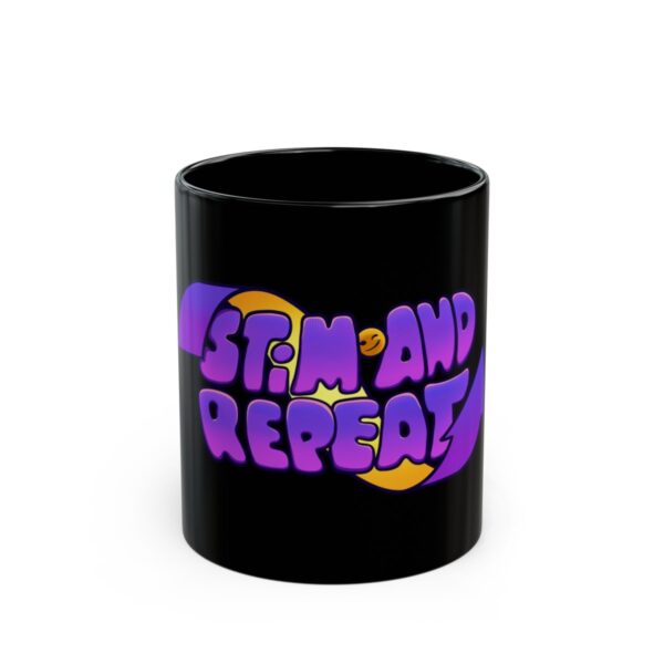 Stim and Repeat - Black Mug