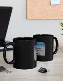Error 404: Dopamine Not Found - Black Mug