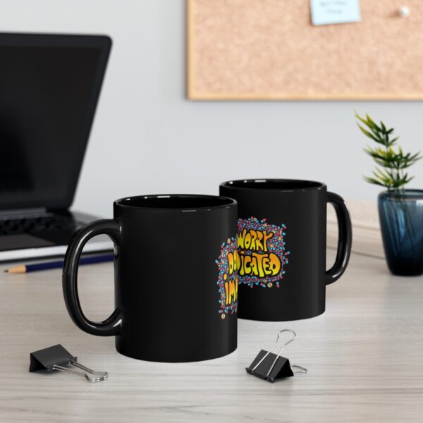 Don't Worry, I'm Medicated - Black Mug