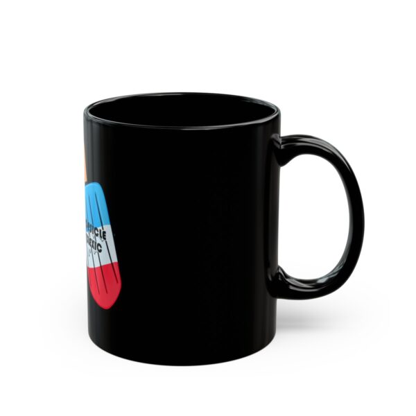 Anything is Popsicle if You're Dyslexic - Black Mug