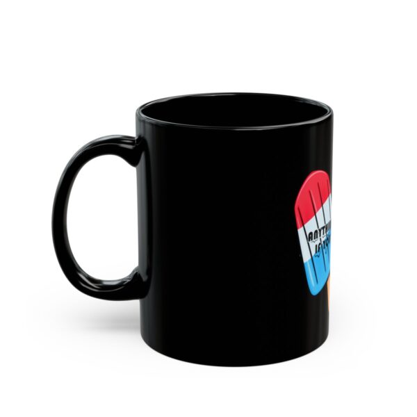 Anything is Popsicle if You're Dyslexic - Black Mug