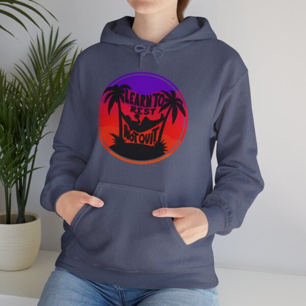 Learn to Rest, Not Quit - Adult Hoodie