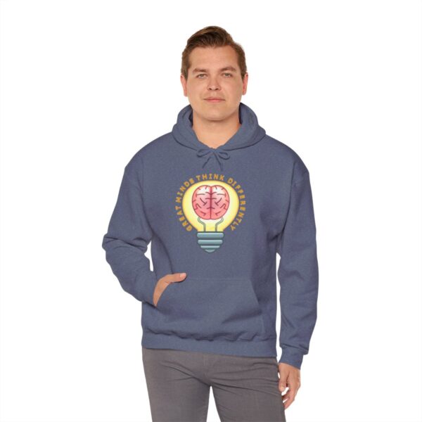 Great Minds Think Differently - Adult Hoodie