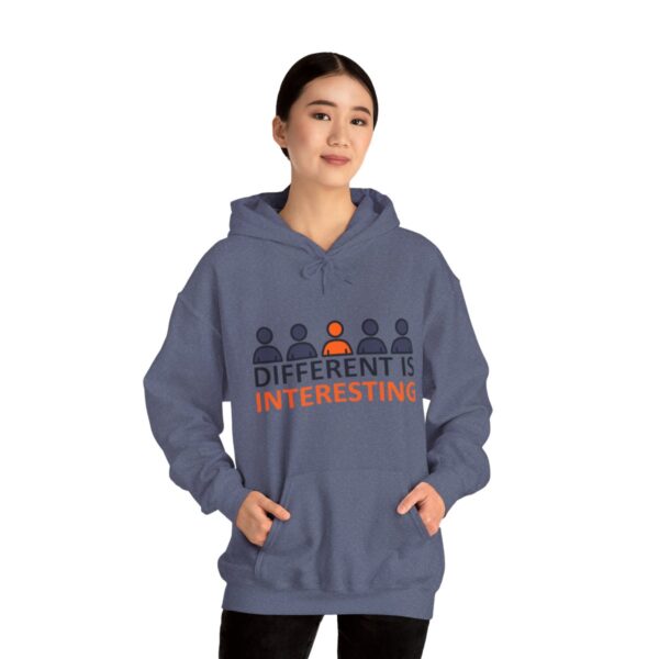 Different is Interesting - Adult Hoodie