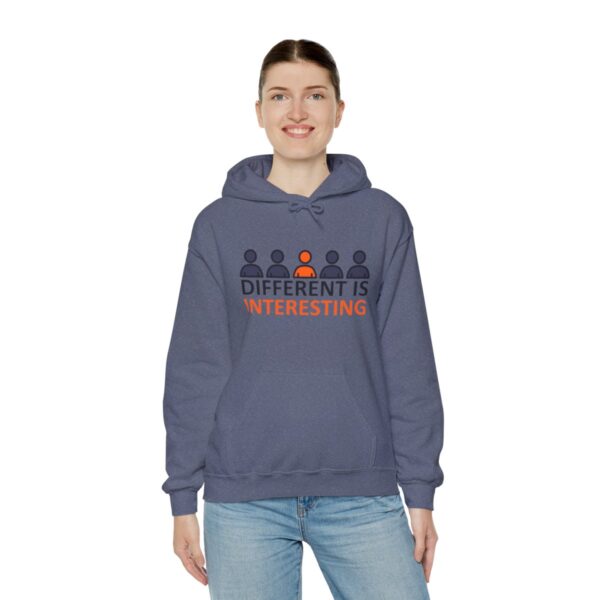 Different is Interesting - Adult Hoodie