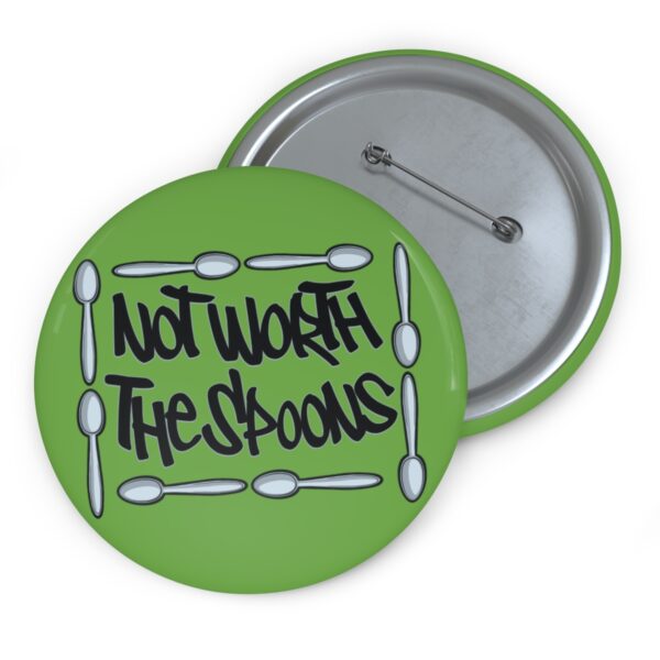 Not Worth the Spoons - Pin Buttons