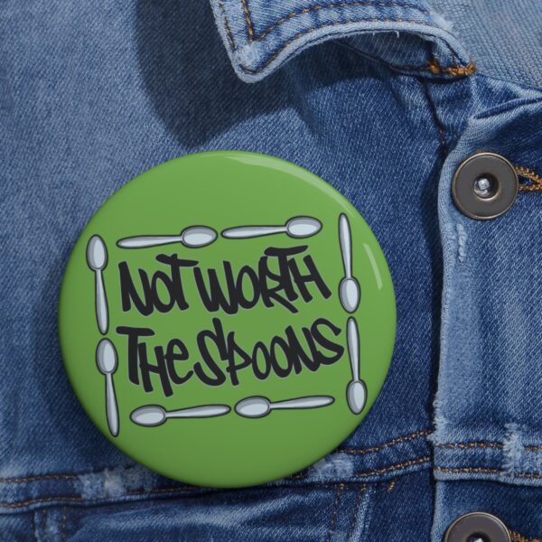 Not Worth the Spoons - Pin Buttons