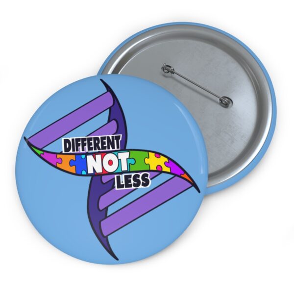 Different Not Less - Pin Buttons