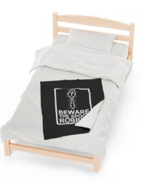 Beware the Spoon Robber - Plush Blanket