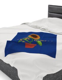 Keep Growing Keep Going - Plush Blanket