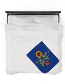 Keep Growing Keep Going - Plush Blanket