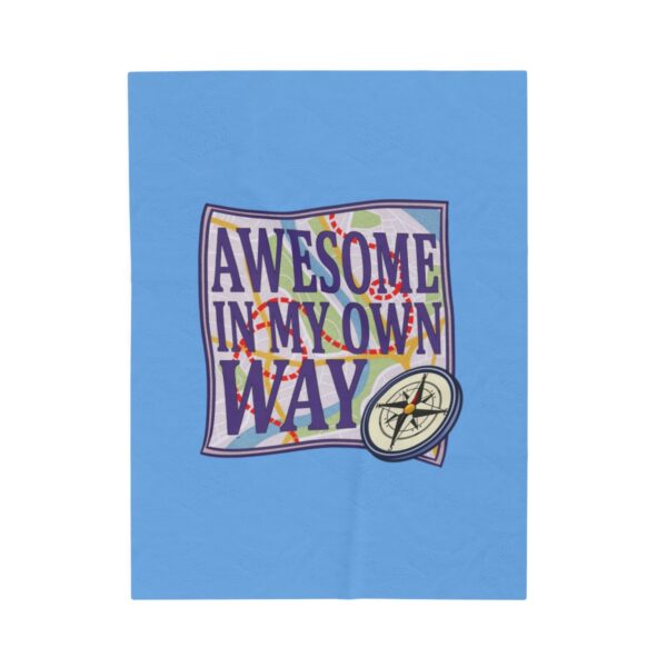 Awesome in My Own Way - Plush Blanket