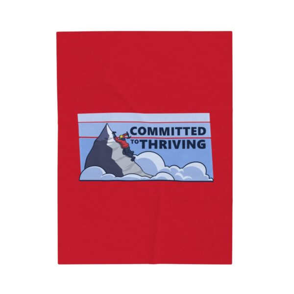 Committed to Thriving - Plush Blanket