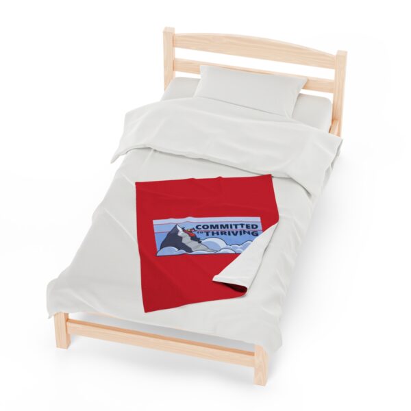 Committed to Thriving - Plush Blanket