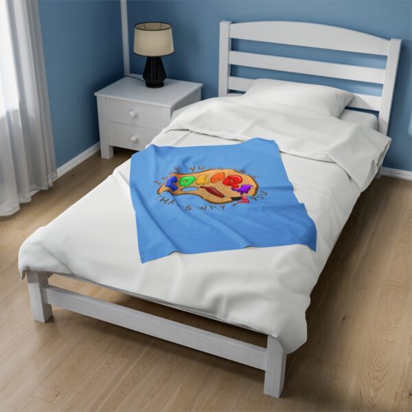 I See Your True Colors and That's Why I Love You - Plush Blanket