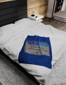 Error 404: Dopamine Not Found - Plush Blanket