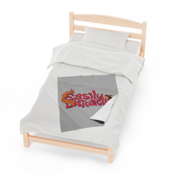 Easily Distracted - Plush Blanket