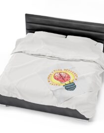 Great Minds Think Differently - Plush Blanket
