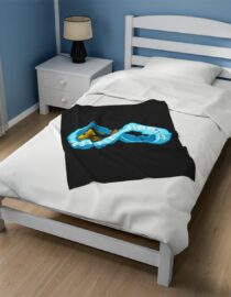 Just Keep Stimming - Plush Blanket