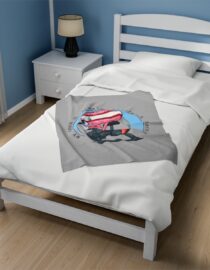 My Brain is Always Getting a Workout - Plush Blanket