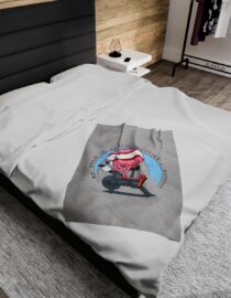 My Brain is Always Getting a Workout - Plush Blanket