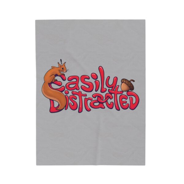 Easily Distracted - Plush Blanket