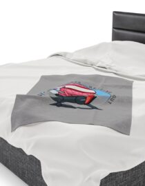 My Brain is Always Getting a Workout - Plush Blanket