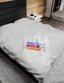 Seek Create Share Joy - Plush Blanket
