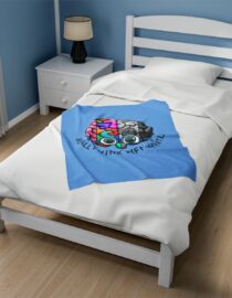 We All Think Differently - Plush Blanket