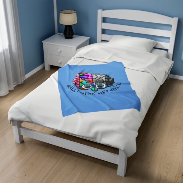 We All Think Differently - Plush Blanket