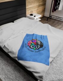 We All Think Differently - Plush Blanket
