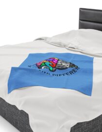 We All Think Differently - Plush Blanket