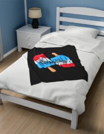 Anything is Popsicle if You're Dyslexic - Plush Blanket