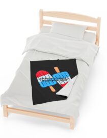 Anything is Popsicle if You're Dyslexic - Plush Blanket