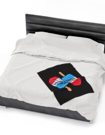Anything is Popsicle if You're Dyslexic - Plush Blanket