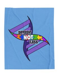 Different Not Less - Plush Blanket