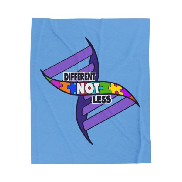 Different Not Less - Plush Blanket