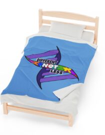 Different Not Less - Plush Blanket