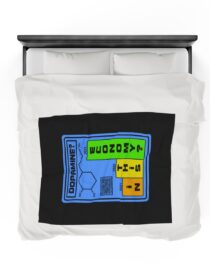 Dopamine? In This Economy - Plush Blanket