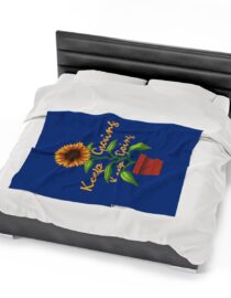 Keep Growing Keep Going - Plush Blanket