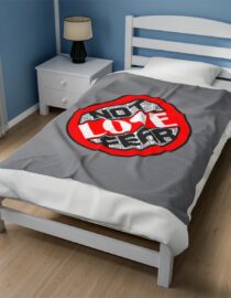 Love, Not Fear - Plush Blanket