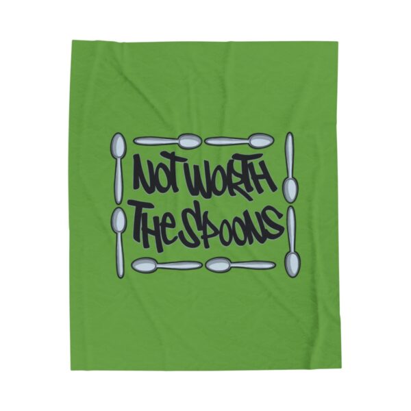 Not Worth the Spoons - Plush Blanket