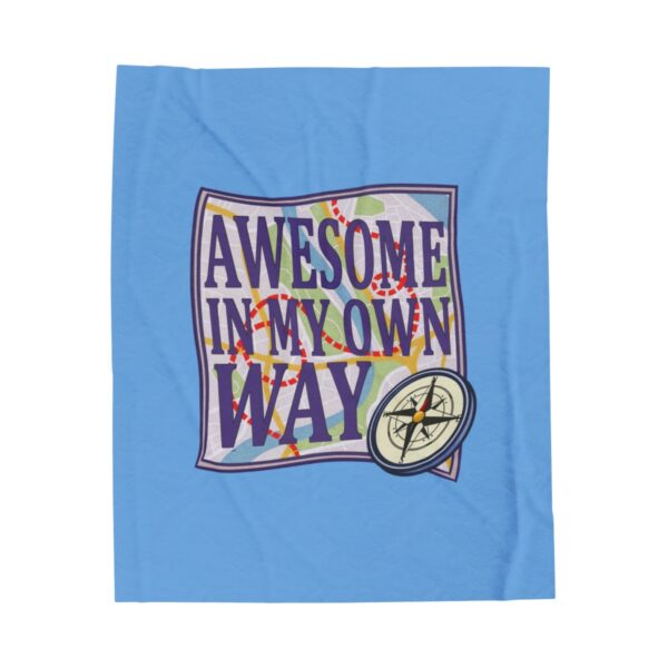 Awesome in My Own Way - Plush Blanket