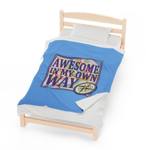 Awesome in My Own Way - Plush Blanket